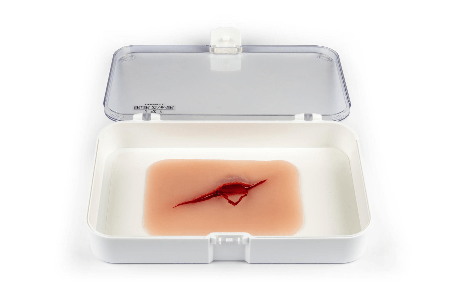 Wundmoulage Schnittwunde mit Glassplitter - Erler - Zimmer